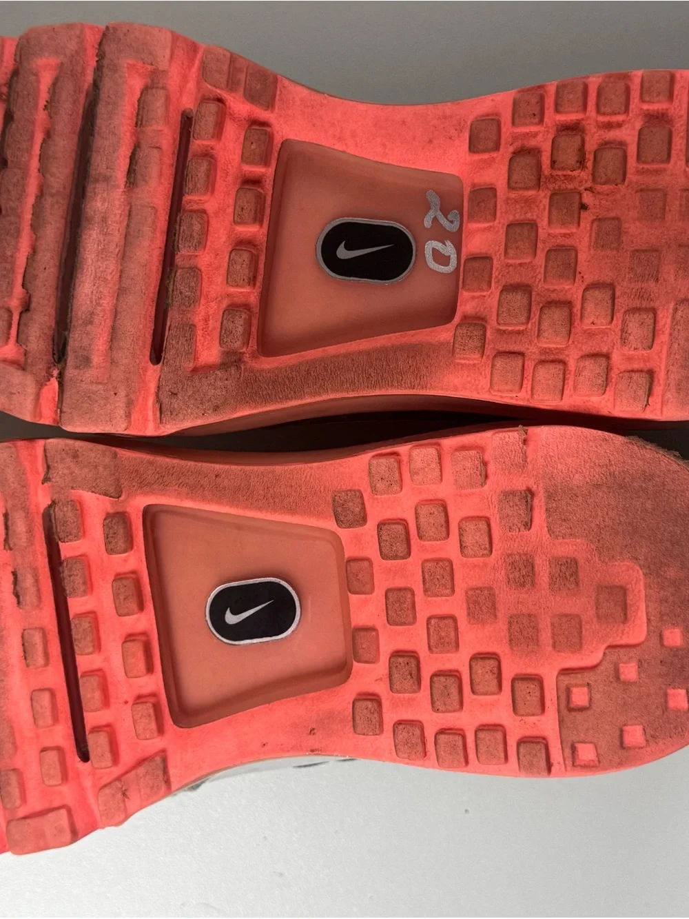 Nike Men’s Air Max Running Sneakers - Gray & Orange